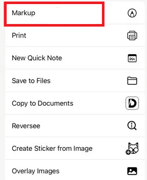 Sign a PDF on iPhone with Gmail step 2