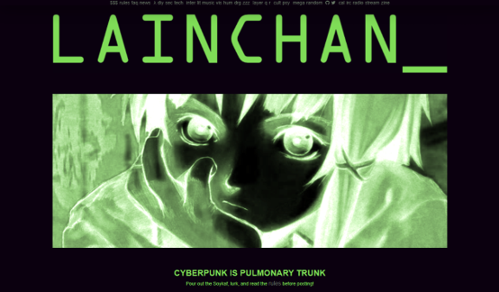 Lainchan site like 4chan