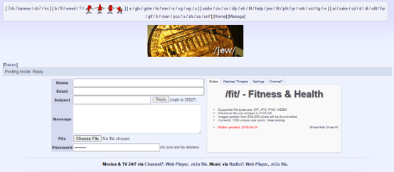 7chan site like 4chan
