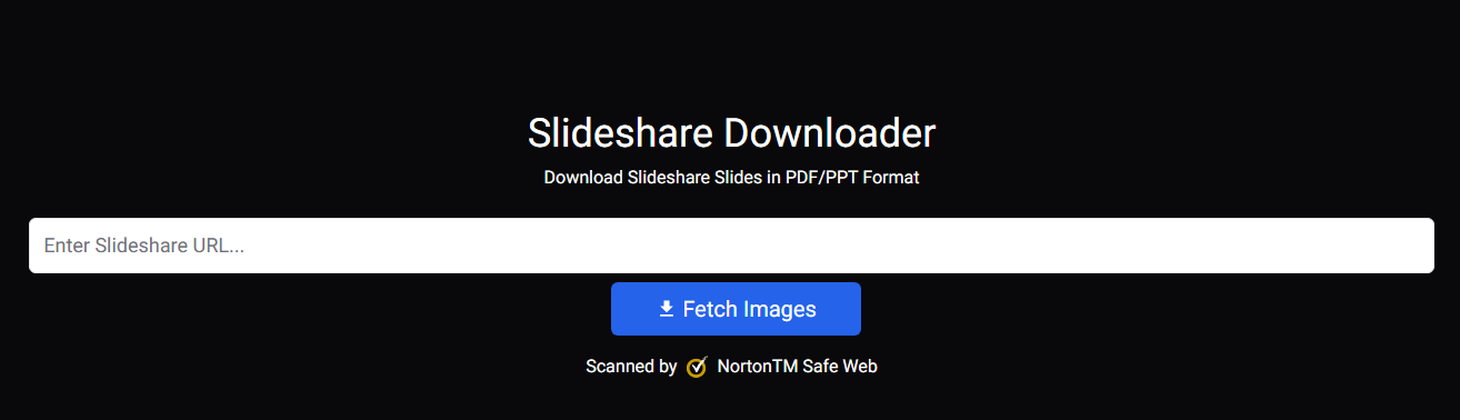 SlideShare Downloader