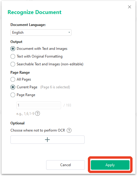 swifdoo pdf ocr