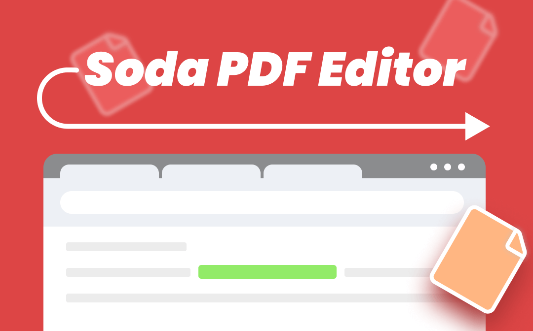 Soda PDF editor
