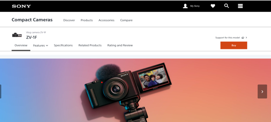 Sony ZV-1F best vlogging camera