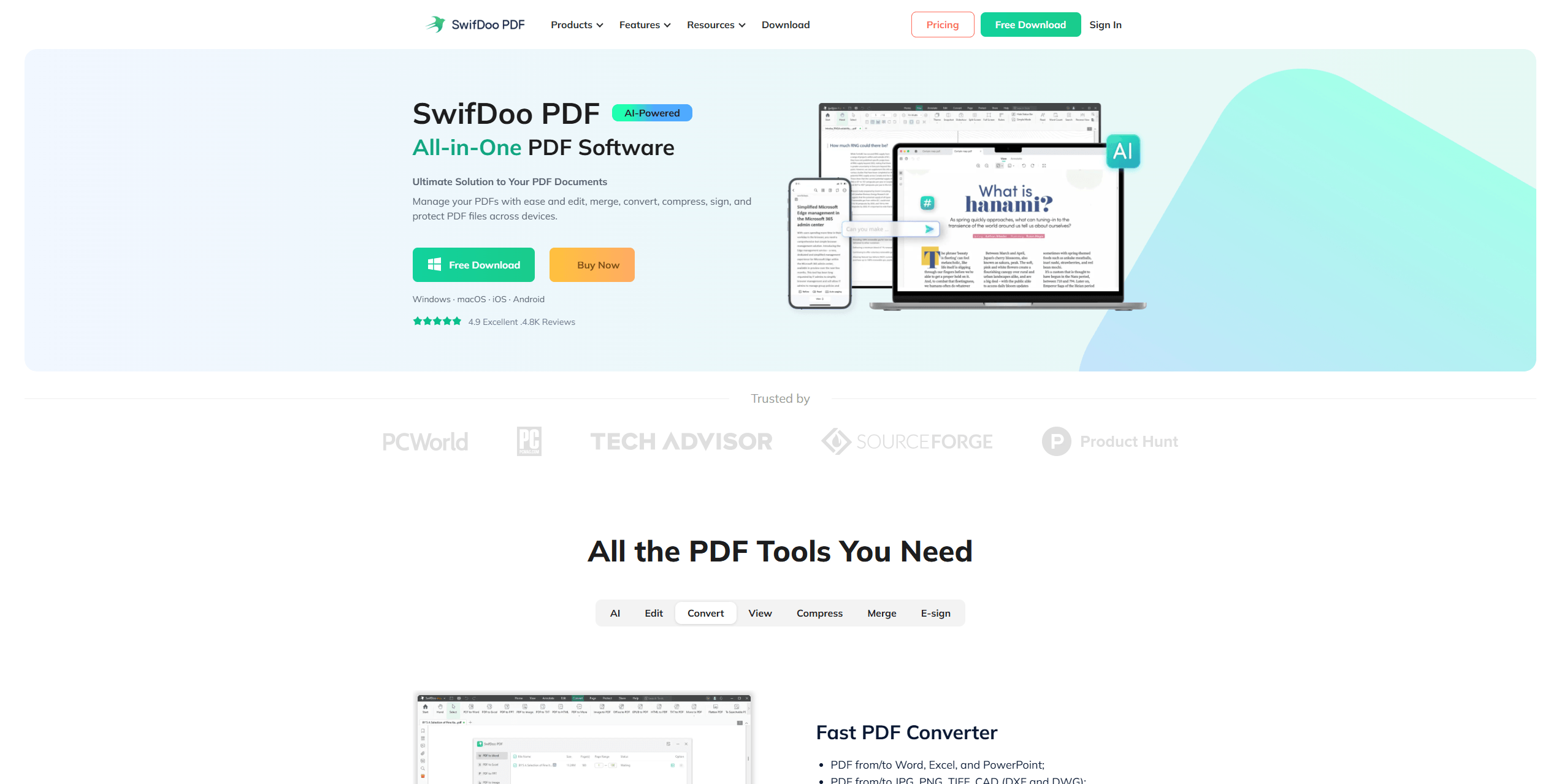 SwifDoo PDF interface