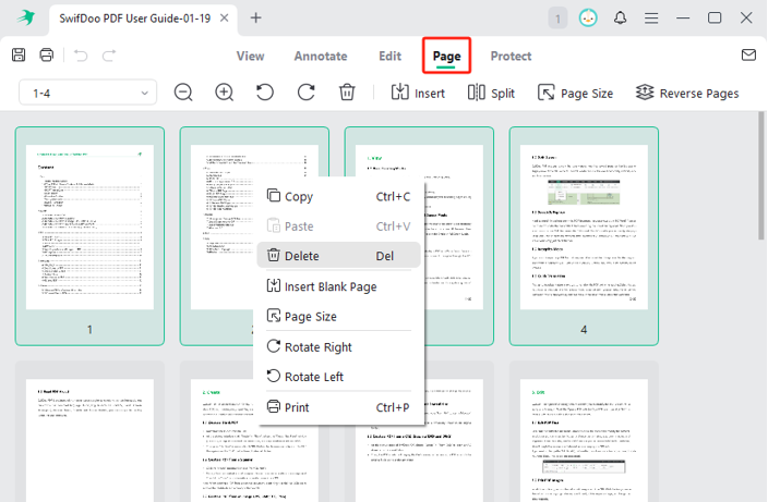 How to Split a PDF on Mac with SwifDoo PDF 2