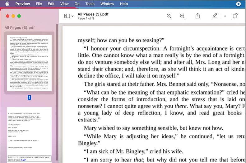 Split PDF on Mac
