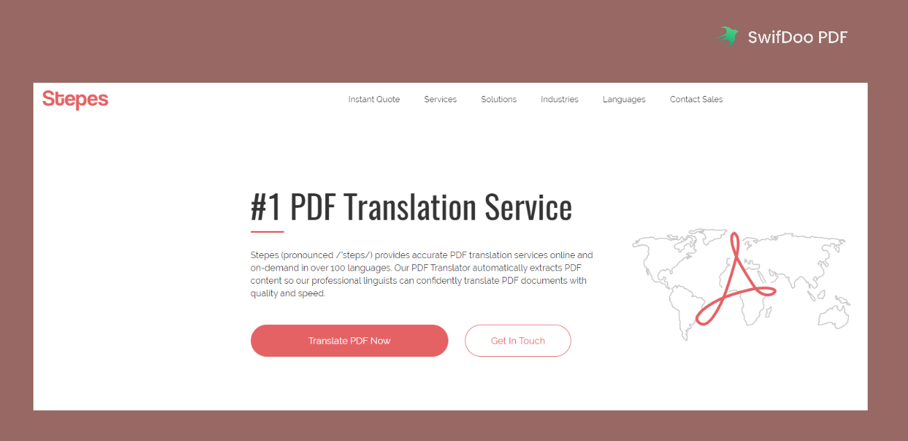 Steps PDF Translator