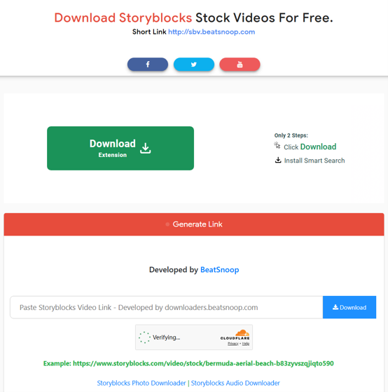 Beatsnoop Storyblocks Downloader