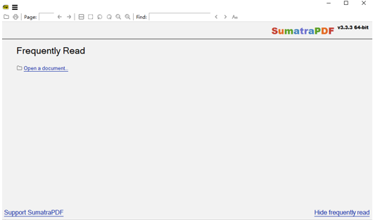 SumatraPDF Best PDF Reader for Windows 11