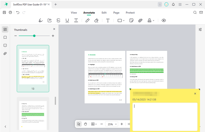 SwifDoo PDF Best Note-Taking App for Mac