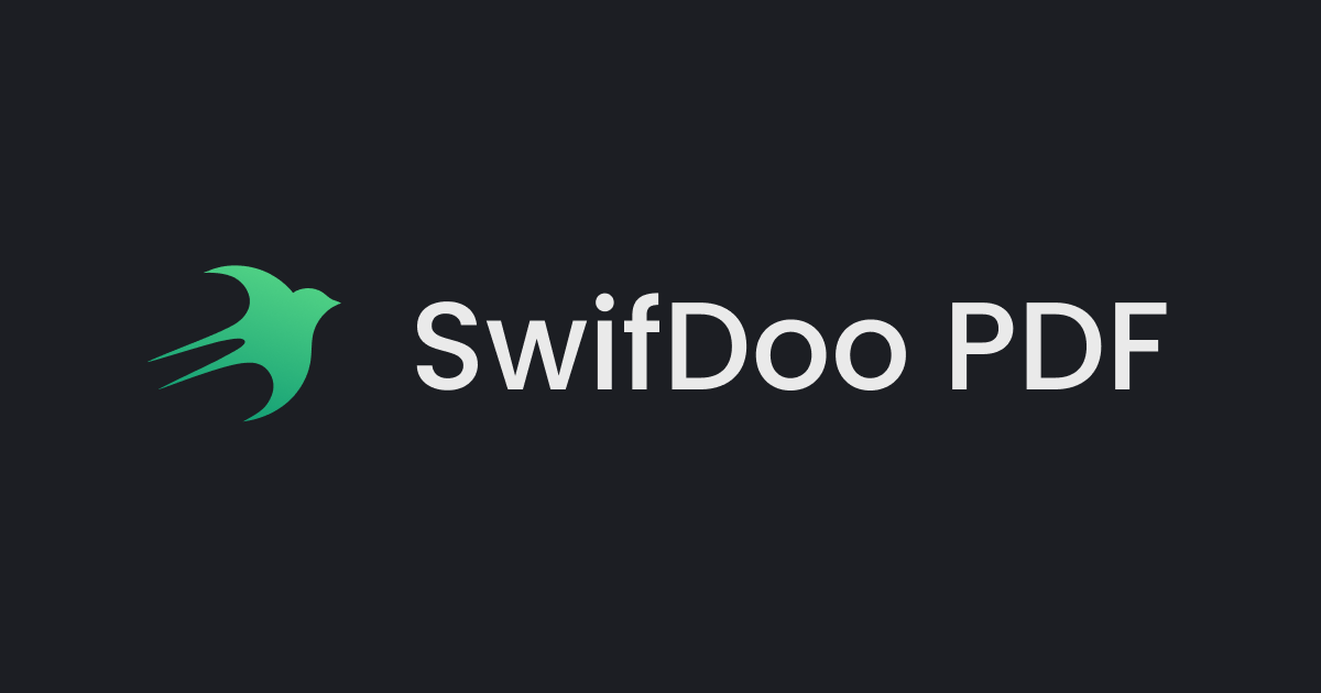 SwifDoo PDF Best Windows PDF Converter