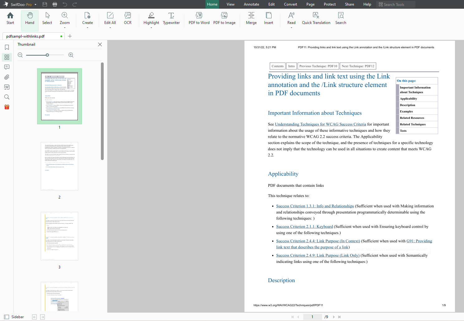 SwifDoo PDF Helps Edit PDF