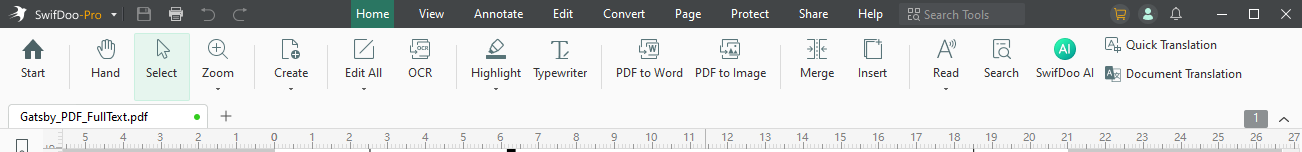 SwifDoo PDF Toolbar