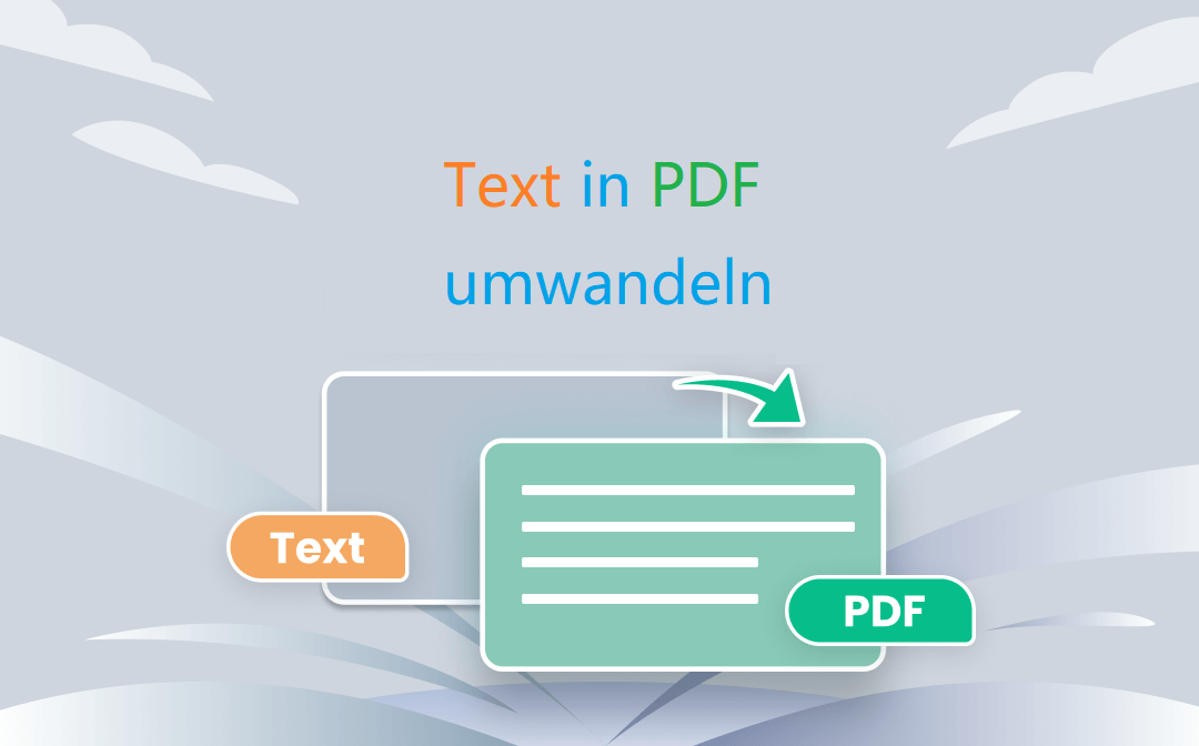 Die 4 besten Konverter für die Umwandlung von TXT in PDF