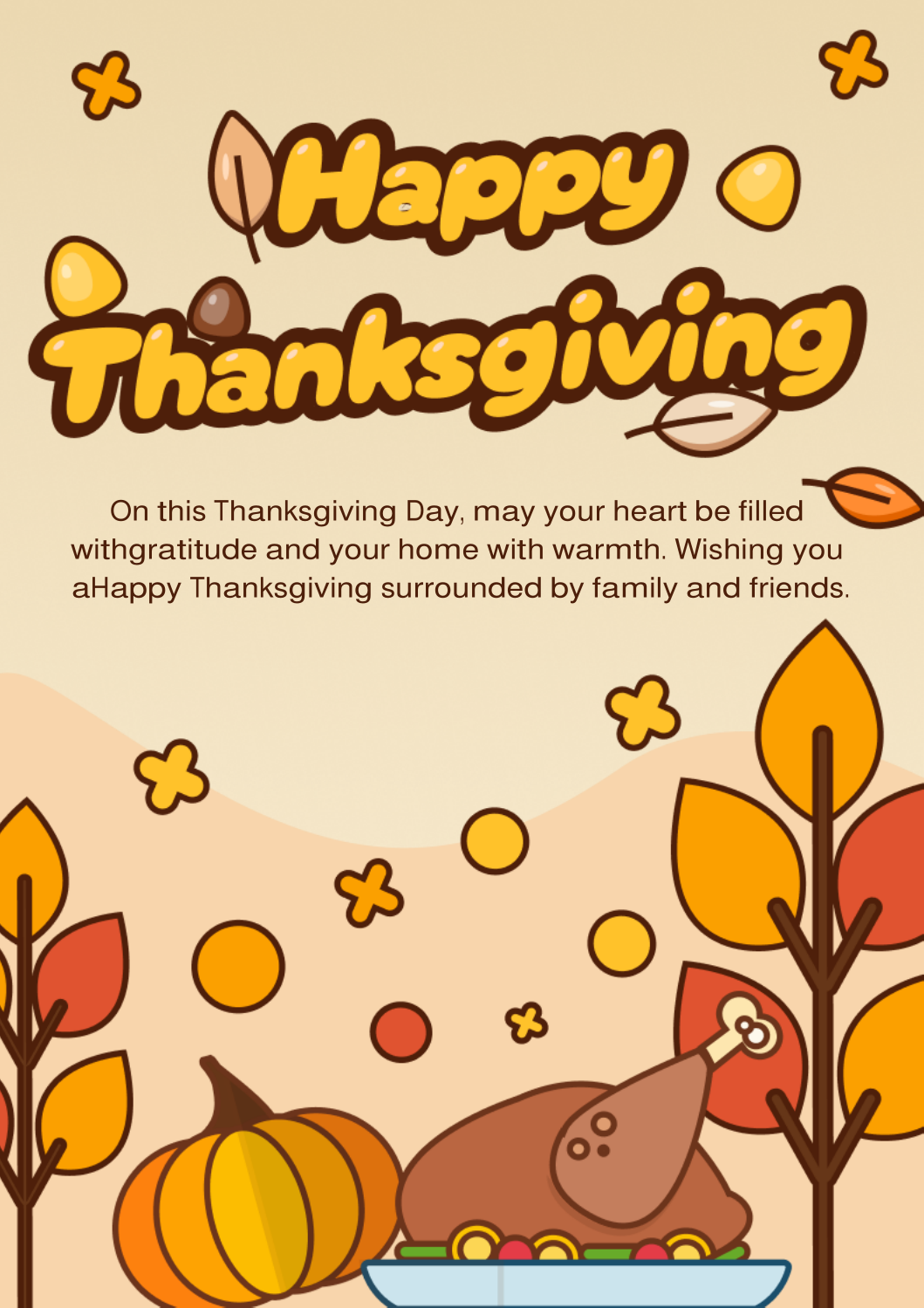 Thanksgiving messages to colleagues 