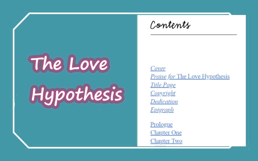 love hypothesis vocabulary