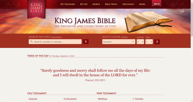 King James Bible