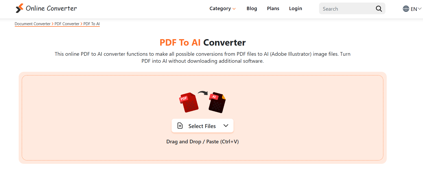  The Online Converter PDF to AI