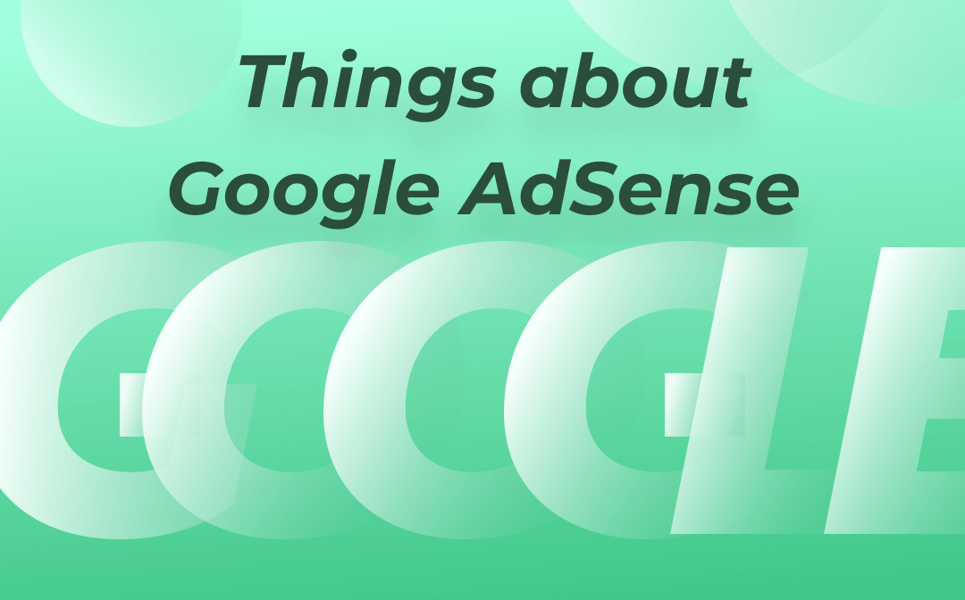 things-about-Google-adsense