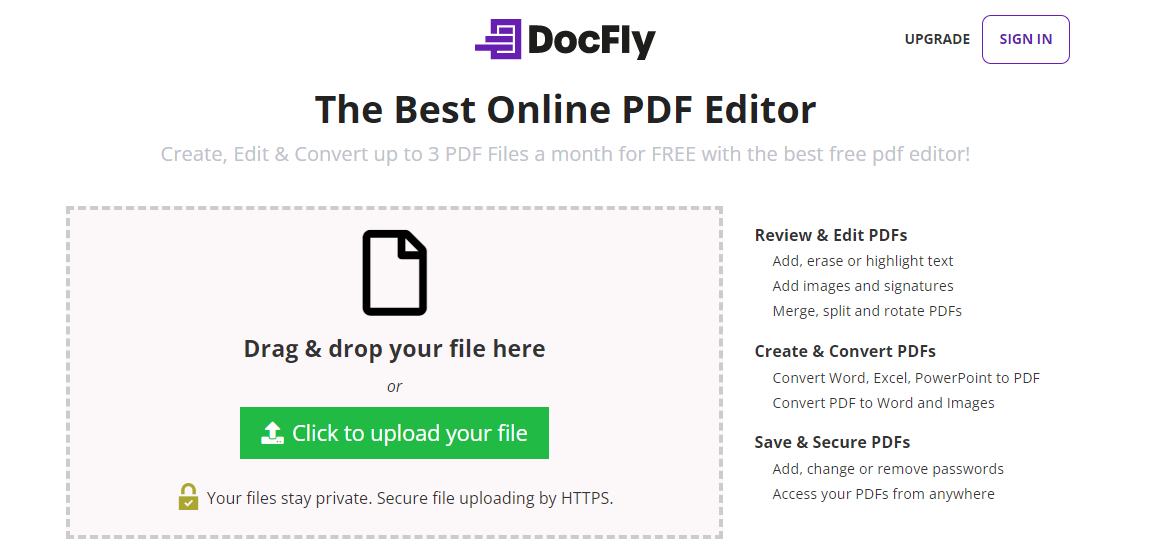 DocFly online converter