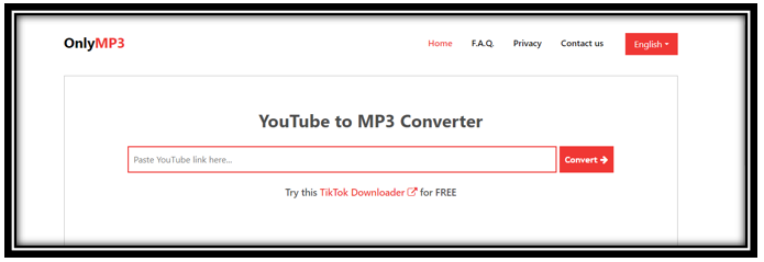 YouTube audio downloader - OnlyMP3