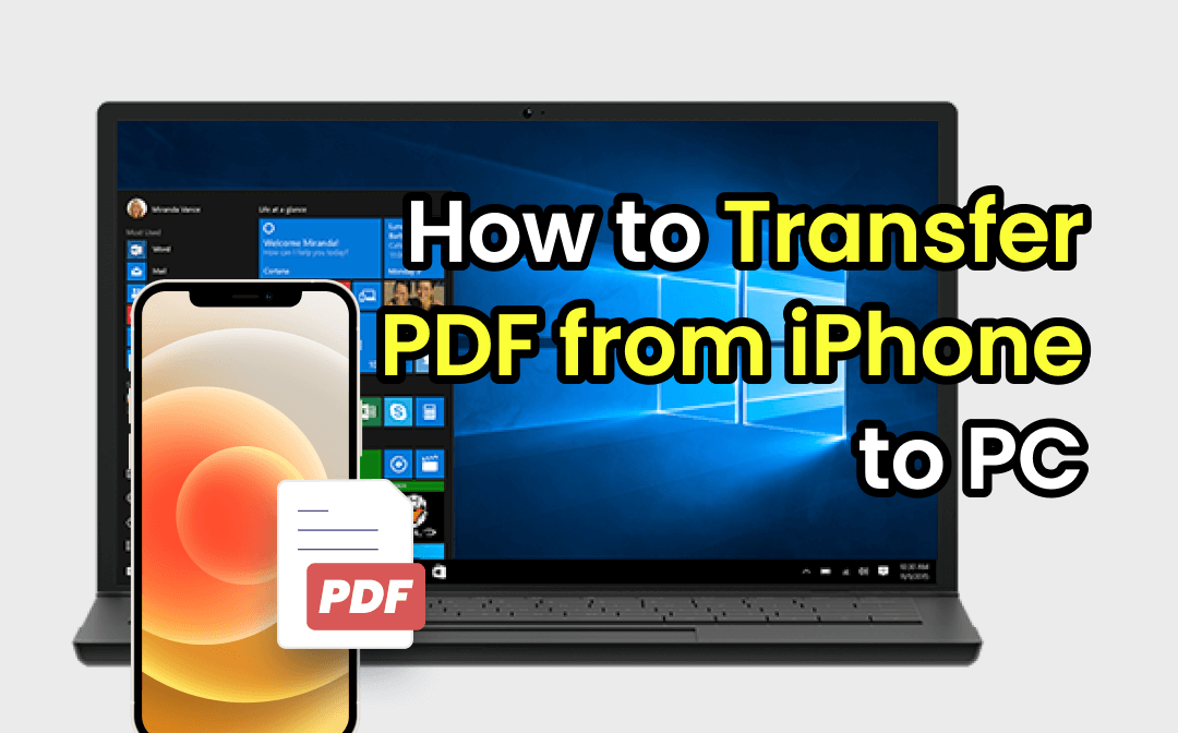 How to Transfer PDF from iPhone to PC with/without iTunes