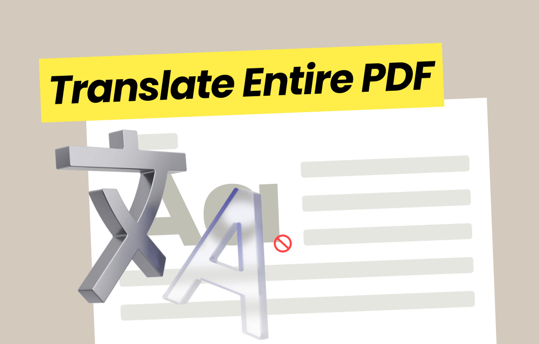 Translate Entire PDF to English or Any Languages | 5 Ways