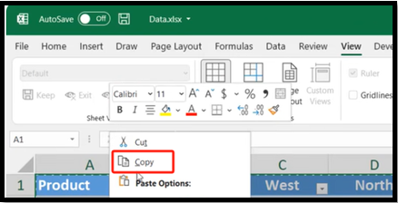 translate Excel file to English via Word 1