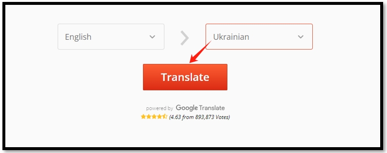 Translate PDFs from English to Ukrainian in Doc Translator