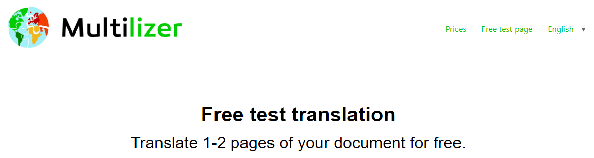 Translate PDF from French to English with Multilizer Document Translator