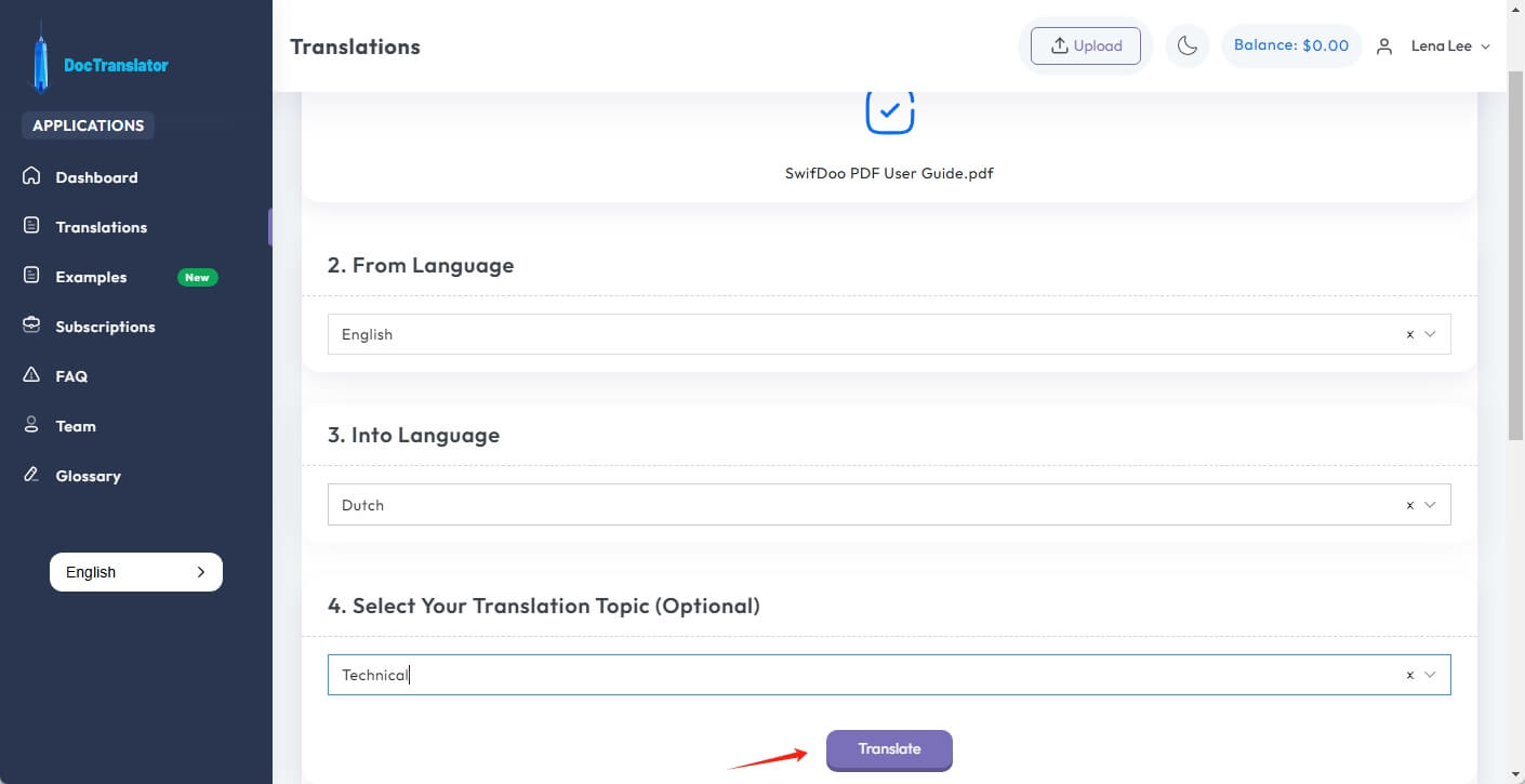 DocTranslator