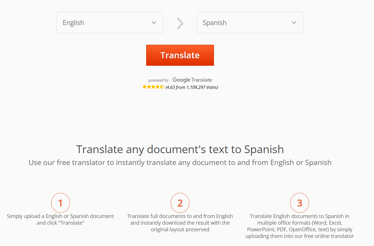 Start Translate