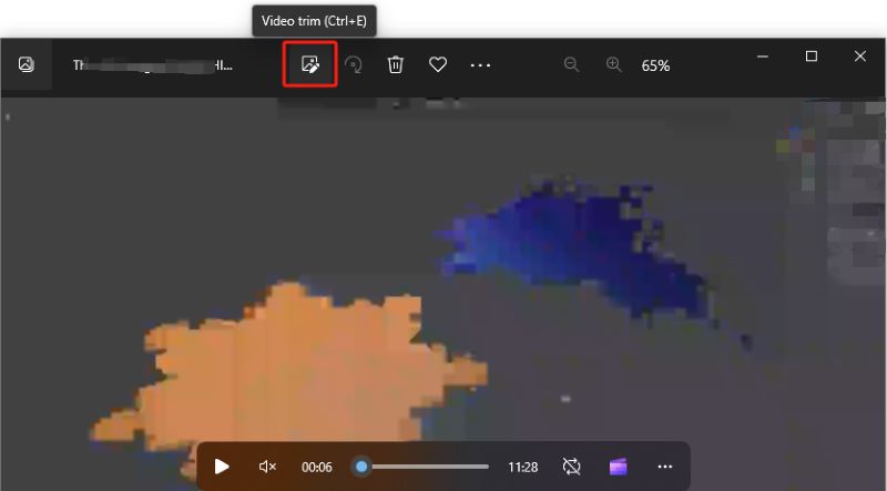 Video trim