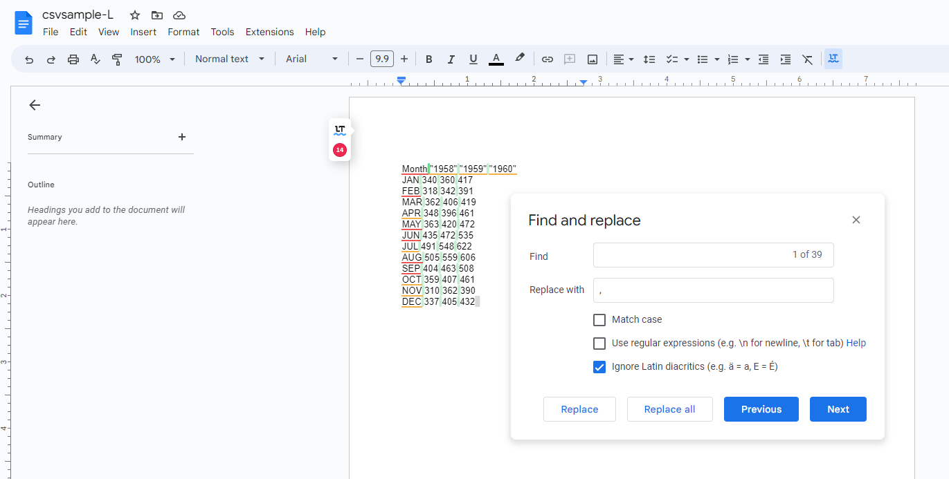 Turn PDF into Google Sheets Using CSV