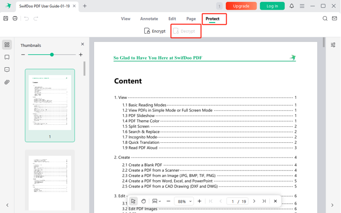 Unlock a PDF on Mac Using SwifDoo PDF
