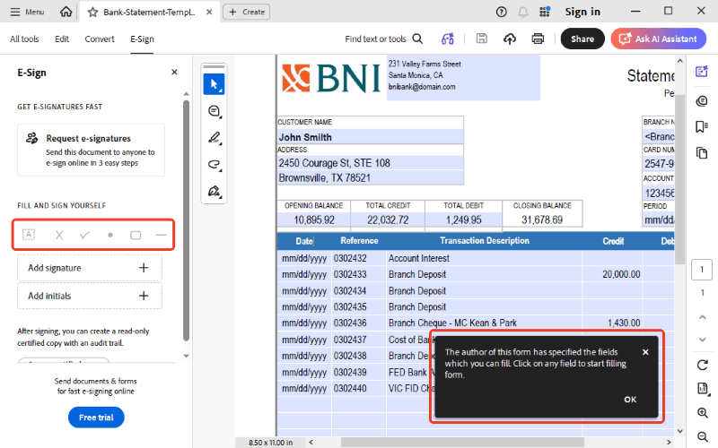 Adobe Functionality Limitations