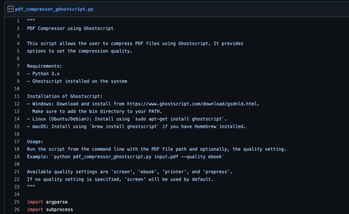 How to Use Python Ghostscript to Compress PDF 1