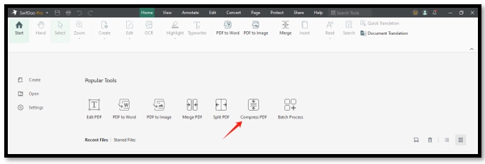Use the iLovePDF Compress alternative to reduce PDF size