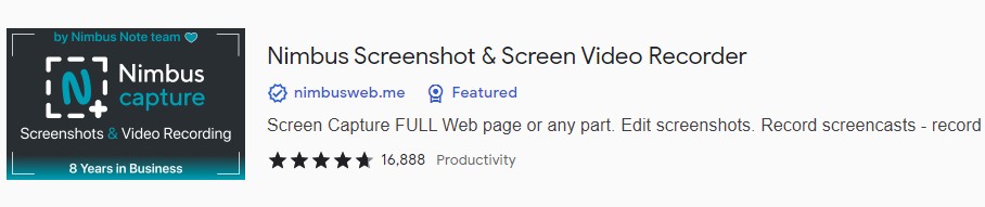 A Useful Screen Record Chrome Extension