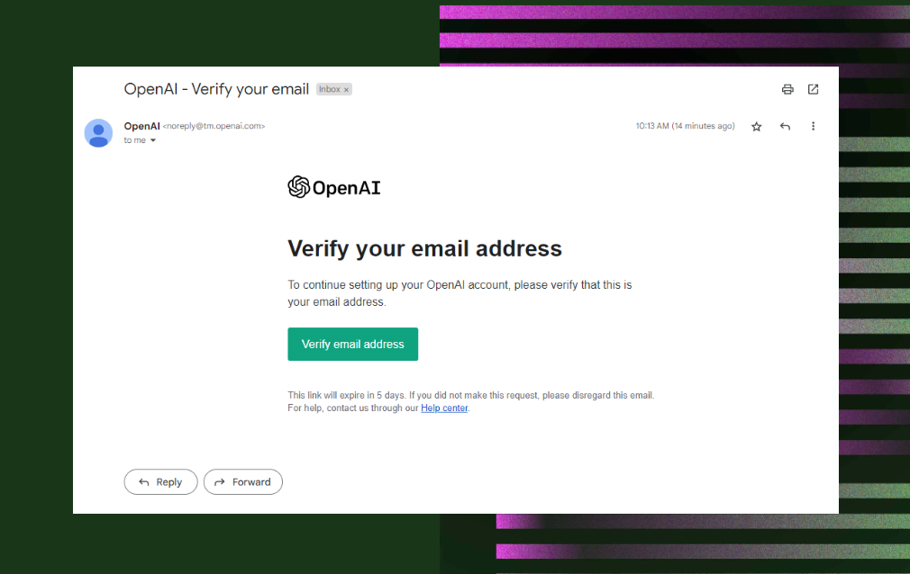 Verify Your Email