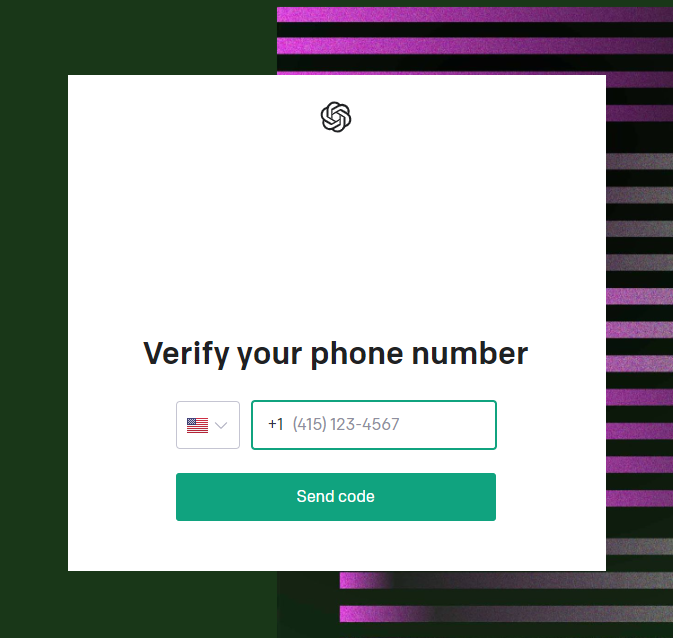 Verify Your Phone Number