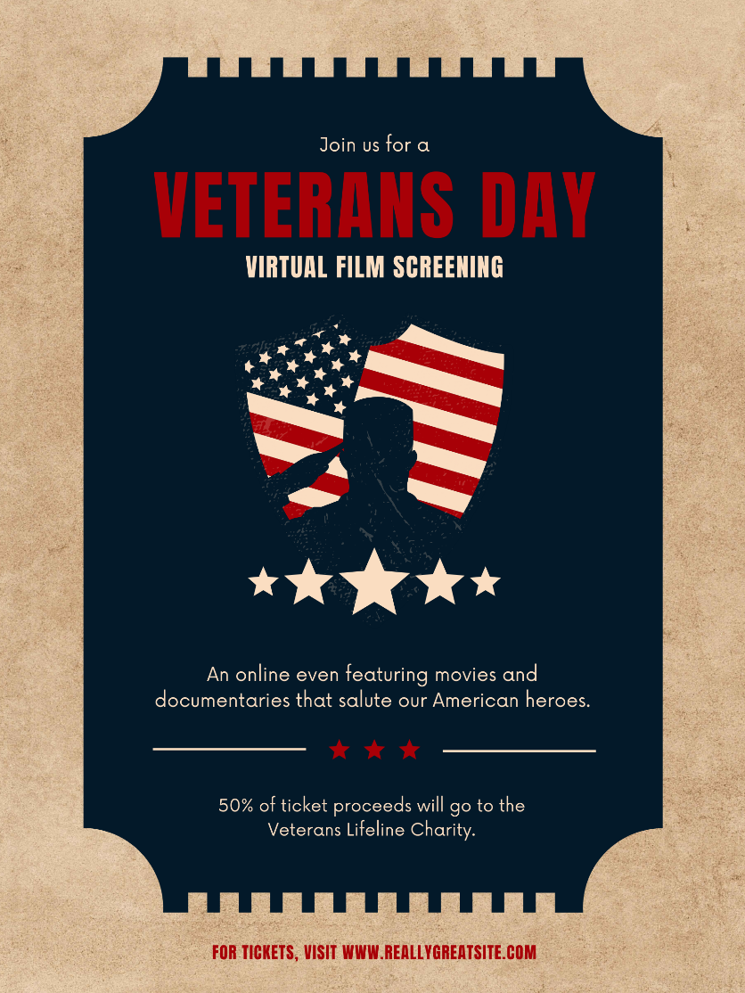 A Veterans Day quote card