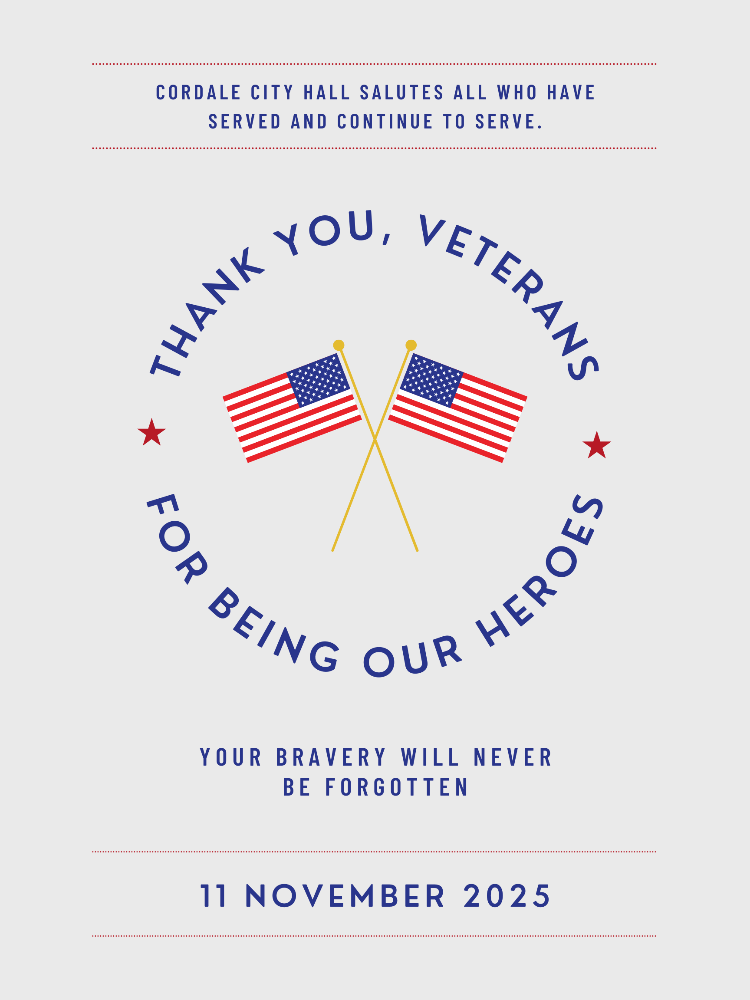 A Veterans Day quote card