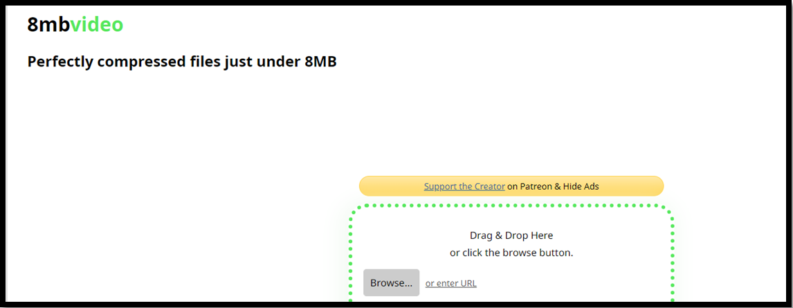 Video compressor for Discord 8mb.video