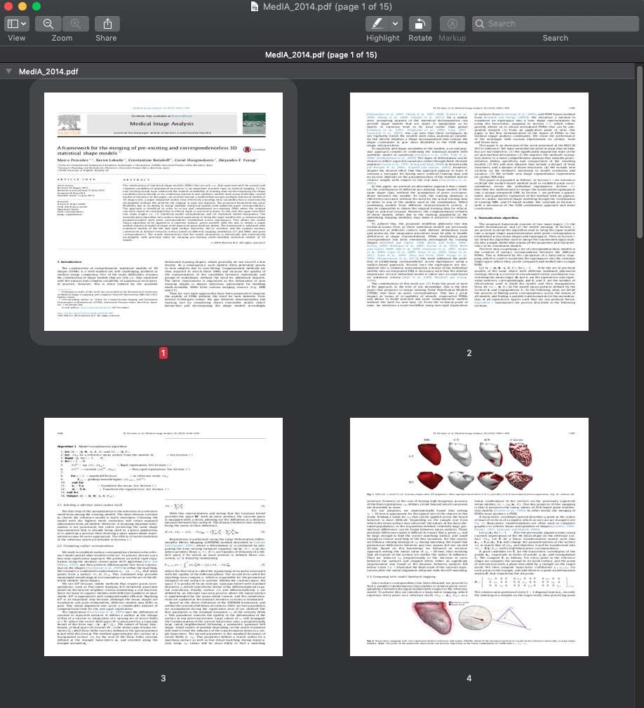 View PDF Thumbnails in Apple Preview