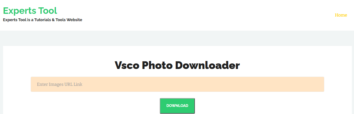 Experts Tool VSCO Downloader
