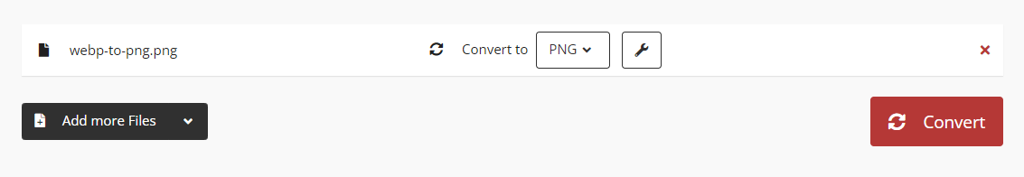 Online WebP to PNG converter