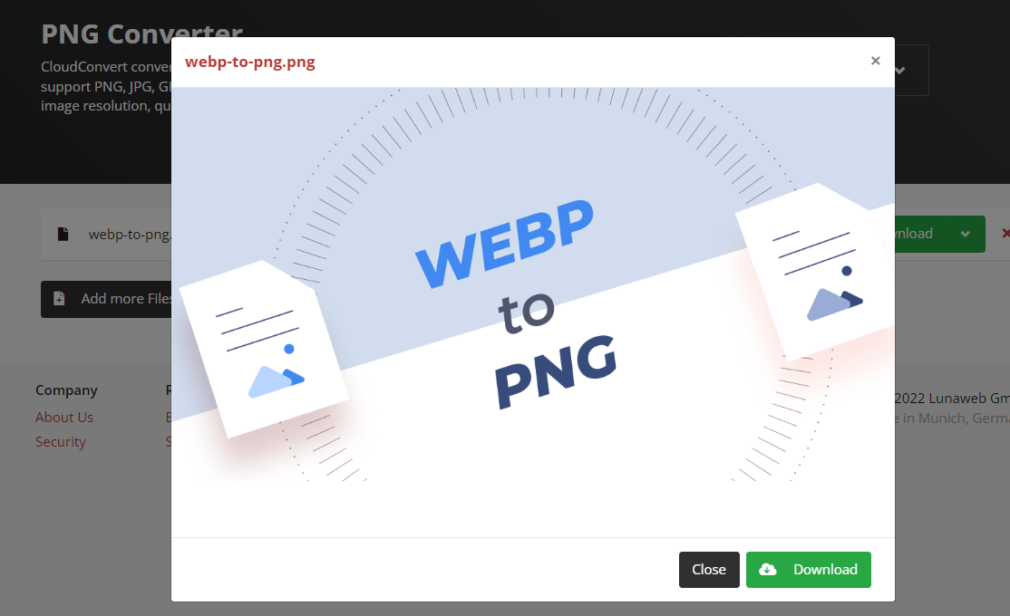Download PNG image from CloudConvert