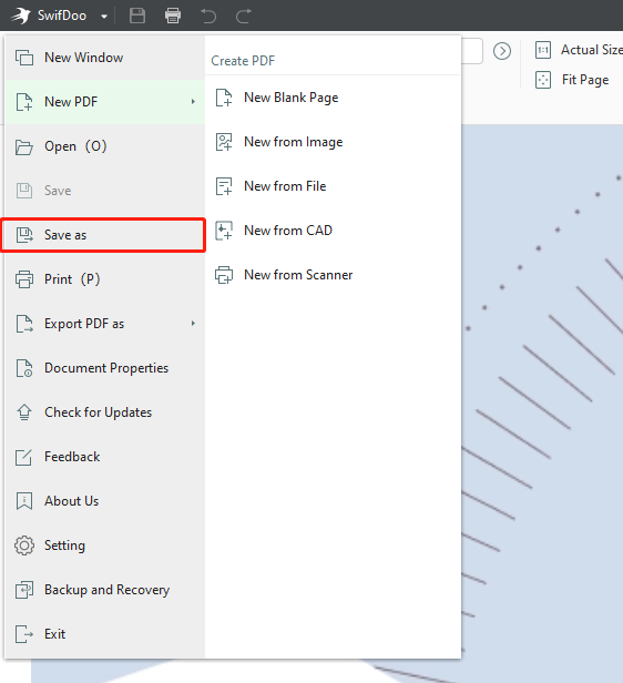 WebP to PNG SwifDoo PDF