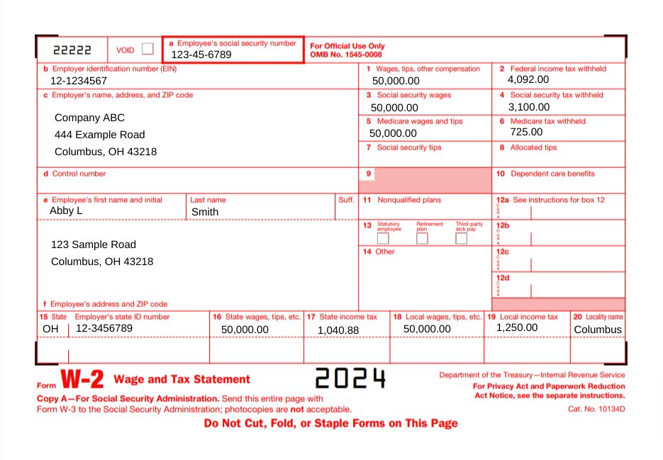 What Is a W-2 Form